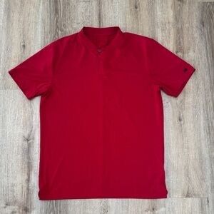 Nike Tiger Woods Red Men's Golf polo